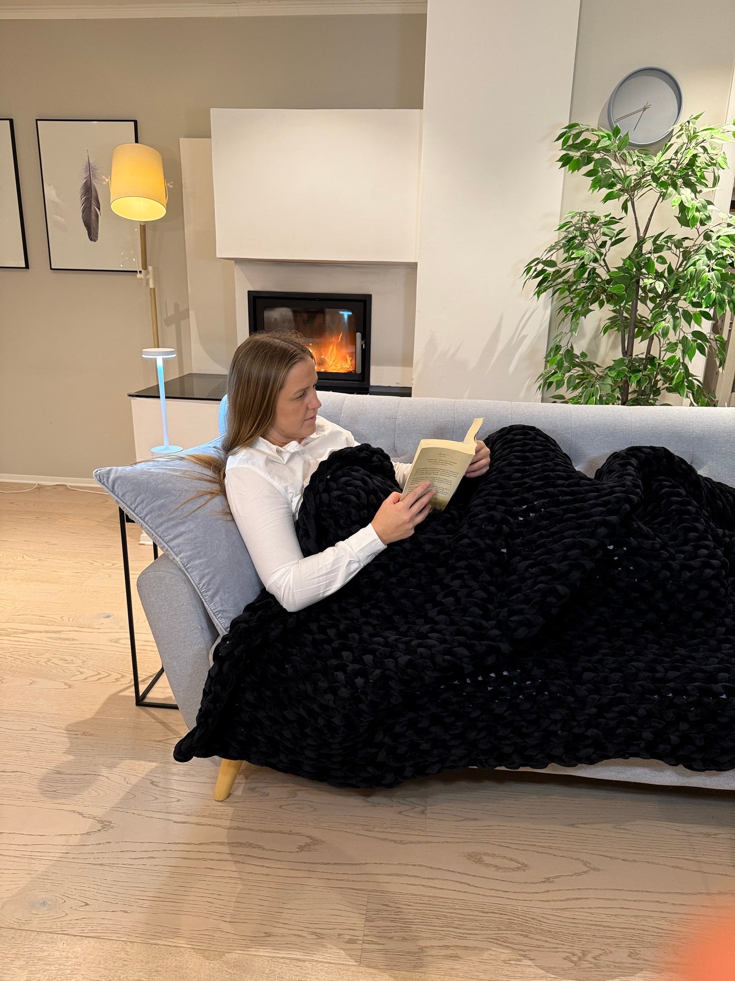 Norwegian Vibe Vektteppe | Minky Velour
