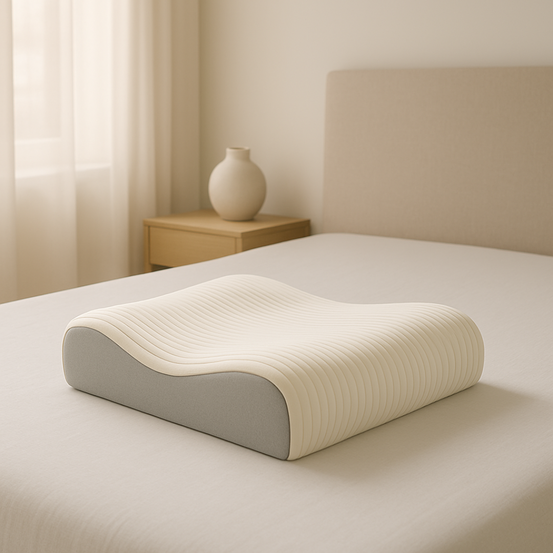 Memory foam pute med trykkavlastende materiale