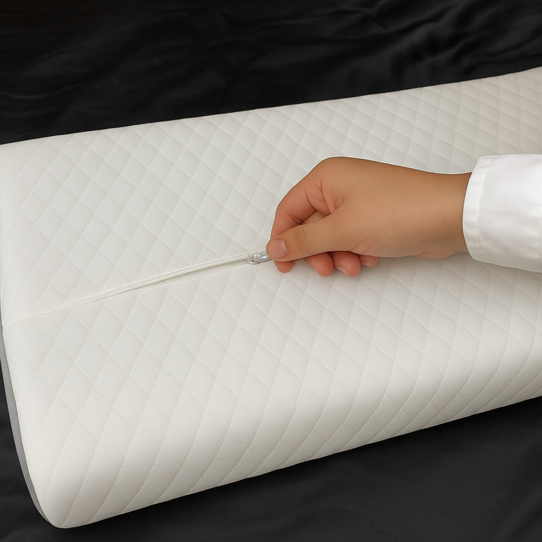 Ergonomisk Memory Foam Pute | Trykkavlastende Sovekomfort