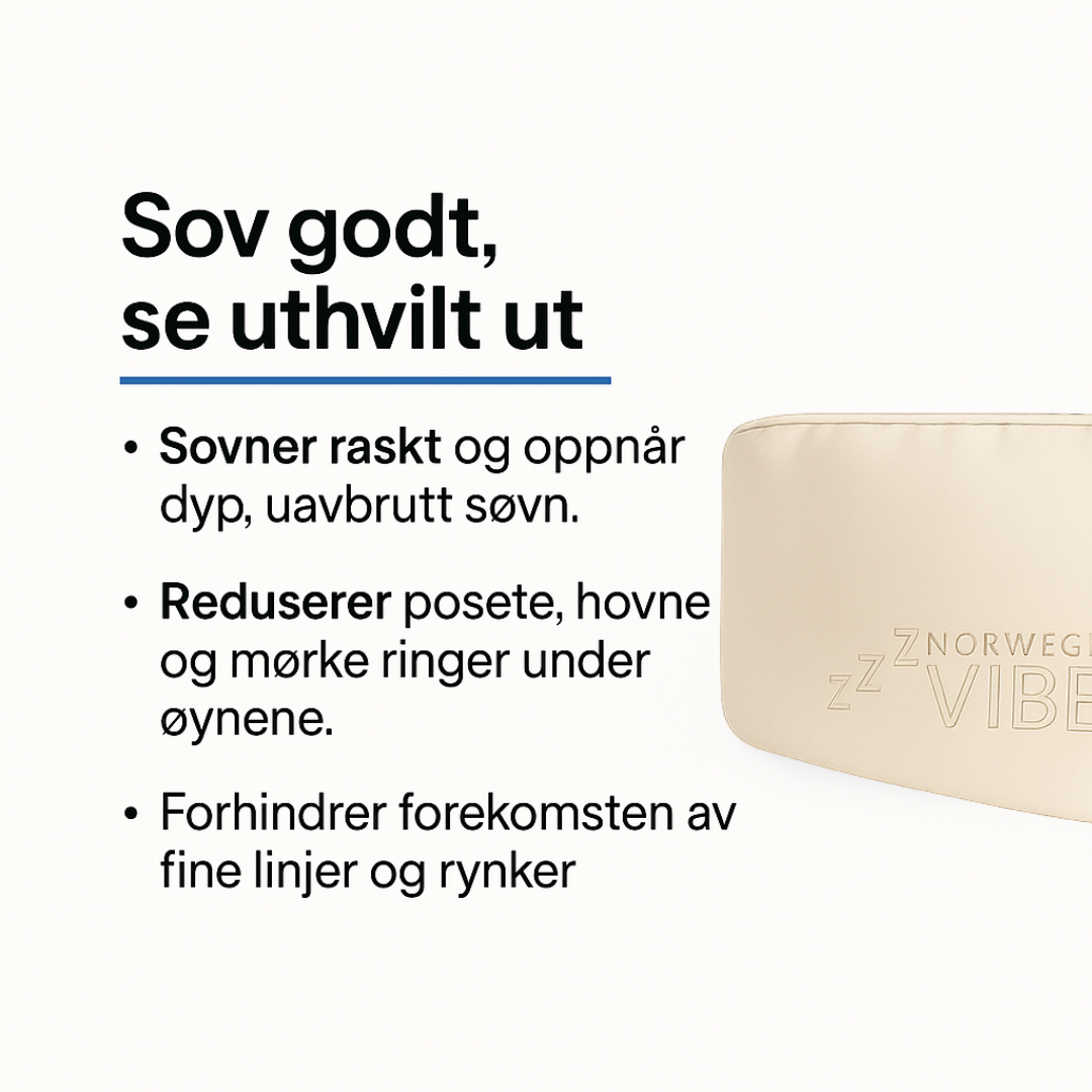 Sovemaske Dusty Gold - 100 % mulberry silke - 100 % lystett