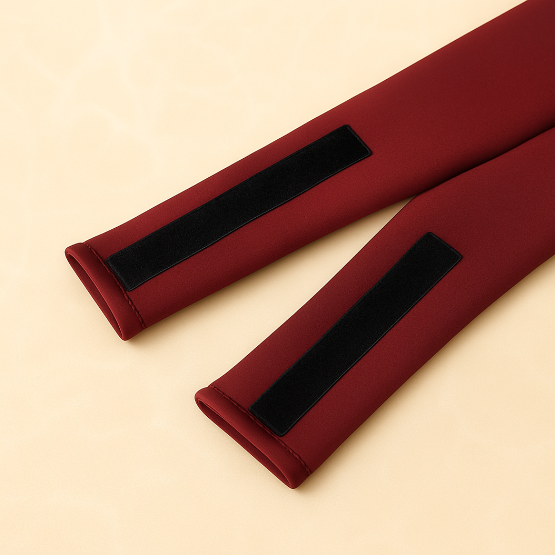 Vinrød sovemaske i mulberry silke – 100 % lystett øyemaske fra Norwegian Vibe som reduserer friksjon, gir bedre søvn og naturlig skjønnhetseffekt.