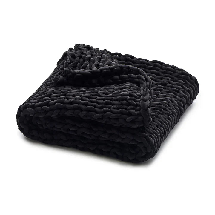 Norwegian Vibe Minky Velour Vektteppe. Få en behagelig og beroligende effekt uansett temperatur med vårt håndvevde minky velour vektteppe. Kan brukes i alle klima. Roer nervesystemet.