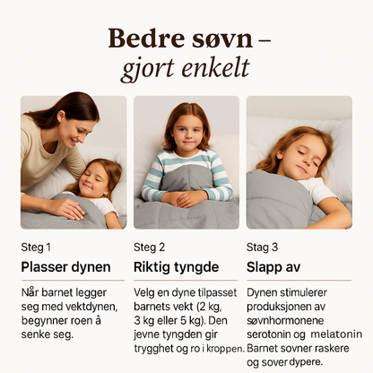 Den beste vektdynen for barn