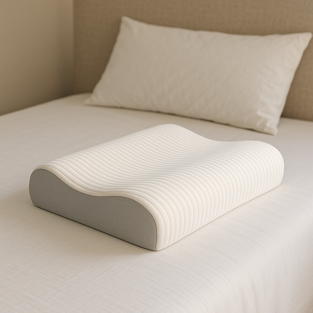 Ergonomisk Memory Foam Pute | Trykkavlastende Sovekomfort