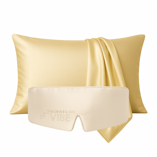 Sovemaske_og_putetrekk_dusty_gold
