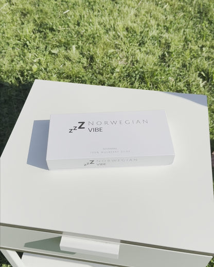 Norwegian Vibe Sovemaske PureSilk™ | 100% Mulberry Silke