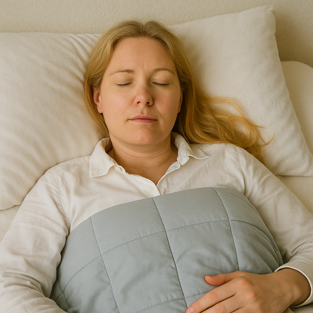 Tyngdedyne for voksne med uro og søvnproblemer – naturlig hjelpemiddel mot stress og angst